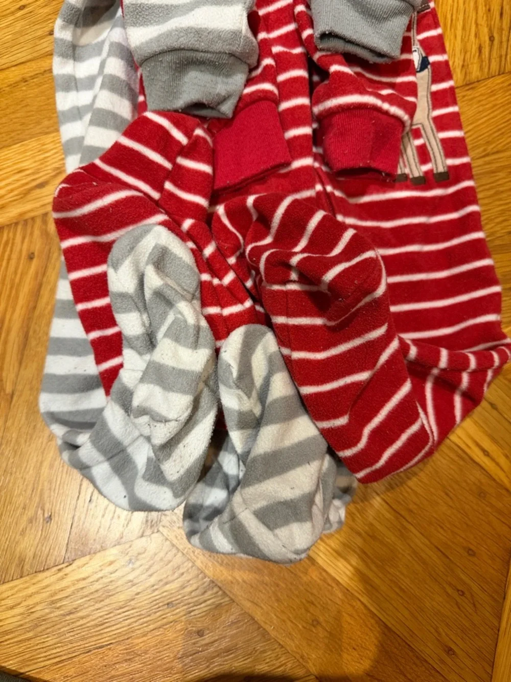 Carter’s fleece onesie pajamas